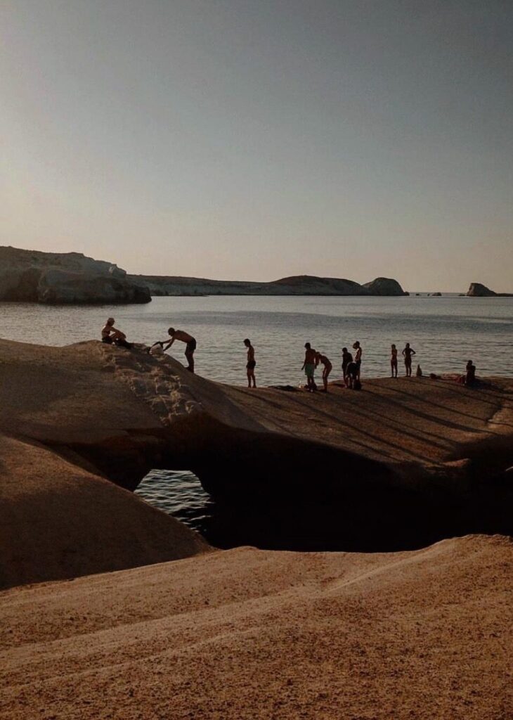 Sarakiniko Beach Milos